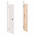 vidaXL Vonkajšie kuchynské dvierka MEPPEL 2 ks 50x9x82 cm masívna borovica
