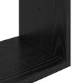 vidaXL Stenná polica Čierny dub 70 x 20 x 100 cm Kompozitné drevo