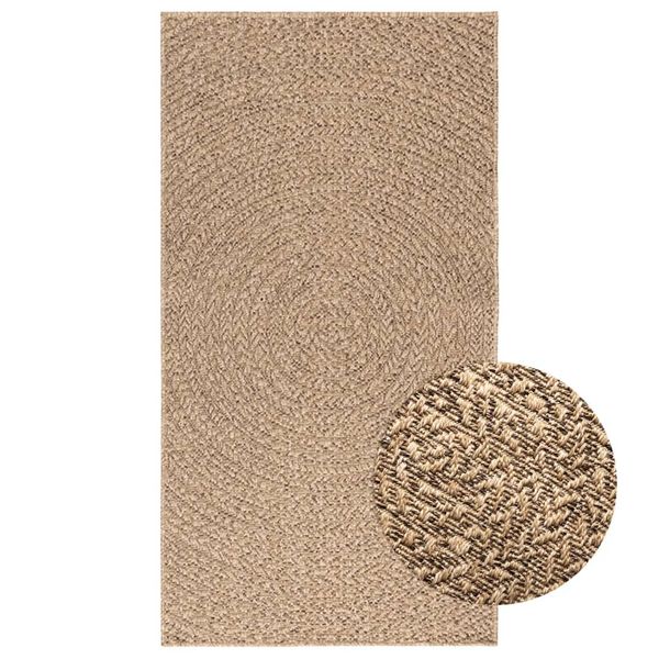 vidaXL Koberec ZIZUR 80x150 cm, jutový vzhľad, interiér a exteriér