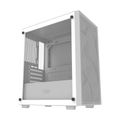 Počítačová skriňa Darkflash M305 Mesh bez ventilátorov (biela)
