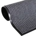 vidaXL Rohož pred dvere, sivá 90 x 150 cm, PVC
