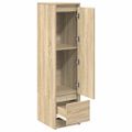 vidaXL Highboard dub sonoma 29,5x34x119,5 cm umelé drevo