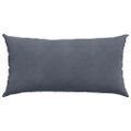 vidaXL Vankúše na pohovku 2 pcs Tmavo šedá 80 x 40 cm