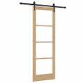 vidaXL Posuvné dvere ORKDAL Prírodná 73,5 x 211 cm