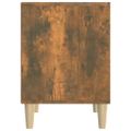 vidaXL Nočné stolíky 2 ks dymový dub 40x35x50 cm