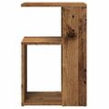 VidaXL Príručný stolík Old Wood 36x30x56 cm Engineered Wood