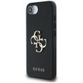 Puzdro Guess HC PU Grained Big 4G a Classic Logo pre iPhone 16e čierne