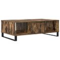 vidaXL Konferenčný stolík dymový dub 104x60x35 cm kompozitné drevo