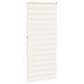 vidaXL Zebra roleta mramorová béžová 110x230 cm šírka látky 105,9 cm polyester