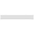 vidaXL Parapetné dosky Biela 100 x 15 x 4,5 cm PVC