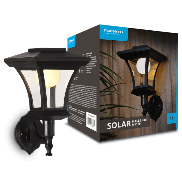 Modee nástenná solárna dekoratívna LED lampa WS129 AA (ML-WS129)