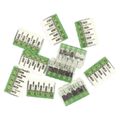 Páčková spojovacia svorka 5× 0,2–4 mm2, 10 ks