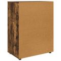 vidaXL Úložné skrine 80 x 48 x 105 cm Kompozitné drevo Dymová dub