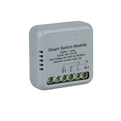 Smart ovládač osvetlenia MOES Switch Module ZM-104-M Mini ZigBee Tuya