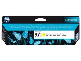 HP 971 žltá atramentová kazeta, CN624AE