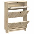 vidaXL Skriňa na topánky EDE 78 x 24 x 103 cm Kompozitné drevo