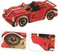 Woodcraft Drevené 3D puzzle Červený kabriolet