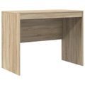 vidaXL Stôl Sonoma dub 145.5 x 50 x 127 cm 2 ks