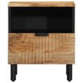 vidaXL Nočné stolíky 2 ks 40x33x46 cm masívne drevo akácia