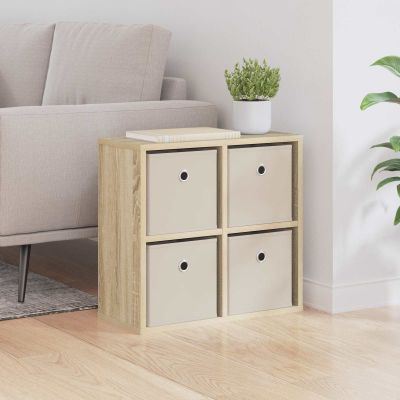 vidaXL Servírovacia skriňa so zásuvkou Sonoma dub 49,5 x 22 x 47 cm