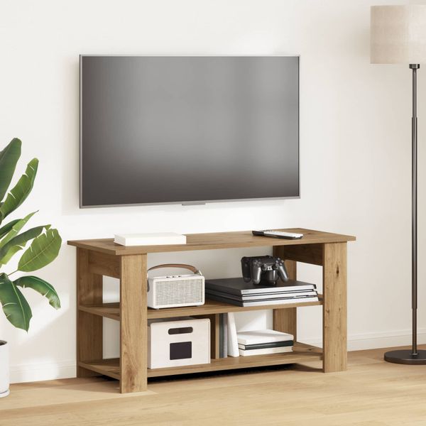 vidaXL Stojan na televízor Remeselný dub 100 x 40 x 50 cm