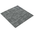 vidaXL Kobercová dlaždica Skalný šedý 50 x 50 cm 20 ks PP a Bitúmen