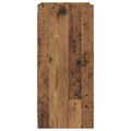 vidaXL Servírovacia skriňa Staré drevo 72 x 36 x 80 cm