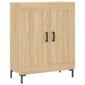 vidaXL Vysoká skrinka dub sonoma 69,5x34x180 cm spracované drevo