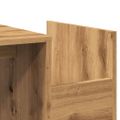 vidaXL Konferenčný stolík dub artisan 90x45x35 cm kompozitné drevo