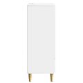 vidaXL Servírovacia skriňa Biela 66 x 34,5 x 95 cm Kompozitné drevo