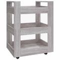 vidaXL Kuchynský vozík sivý dub sonoma 60x45x80 cm spracované drevo