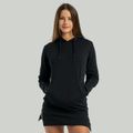Dámska mikina ALPHA Longline Black - STRIX, veľkosť M, veľkosť oblečenia M