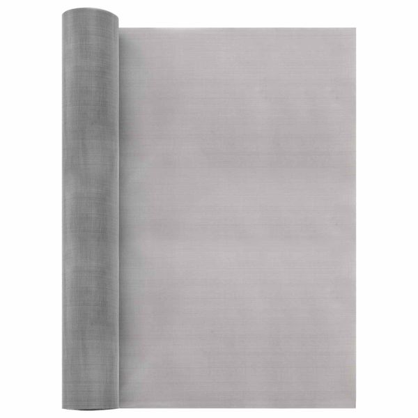 vidaXL Sieťová obrazovka 40 x 2000 cm 60 Mesh Nerezová oceľ 201