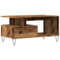vidaXL Konferenčný stolík staré drevo 90x49x45 cm spracované drevo