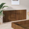 vidaXL Čelo postele hnedý dub 200x1,5x80 cm spracované drevo