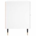 vidaXL Nočné stolíky 2 ks biele 40x35x47,5 cm kompozitné drevo
