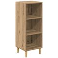 vidaXL Servírovacia skriňa Remeselný dub 34,5 x 32,5 x 90 cm