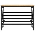 vidaXL Regál na topánky dub sonoma 60x30x45 cm kompozitné drevo