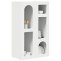 vidaXL Servírovacia skriňa ELST Biela 59 x 35 x 100,5 cm