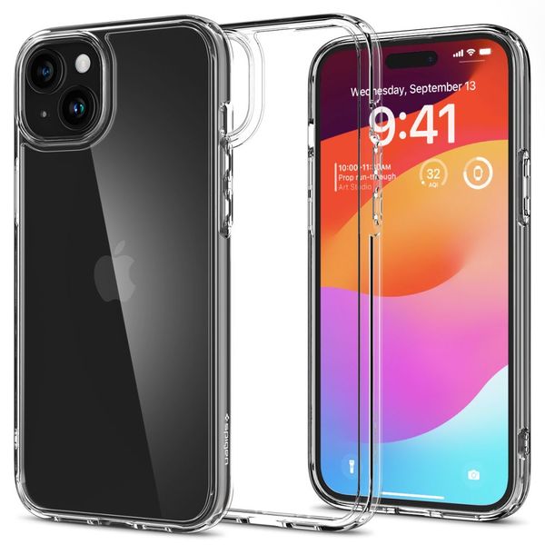 Puzdro Spigen Ultra Hybrid pre iPhone 15 6,1" krištáľovo čisté