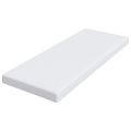 vidaXL Matracový topper z pamäťovej peny 80 x 200 cm Thick Mäkký Biela