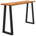 vidaXL Záhradná lavička so živou hranou 140x40x80 cm akáciový masív