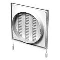 Mriežka VENTS MV 250/200 VRs 250x200mm s reguláciou a nástavcom