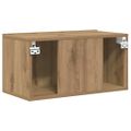 vidaXL Zostava TV skriniek 60 x 30 x 30 cm Hnedá Kompozitné drevo