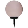 vidaXL Vonkajšia solárna lampa 40 cm LED guľová RGB
