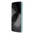 Puzdro s prstencom pre Samsung Galaxy A14 4G / A14 5G svetlozelená