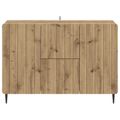 vidaXL Servírovacia skriňa Dub artisan 89 x 34,5 x 62 cm