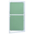 vidaXL Access Panel Zelená a strieborná 55 x 105 cm