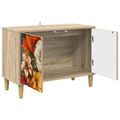 vidaXL TV skrinka GENNEP 69 x 33 x 50 cm Sonoma Kompozitné drevo
