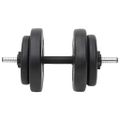 vidaXL Obojručná a jednoručná činka so závažiami 60 kg